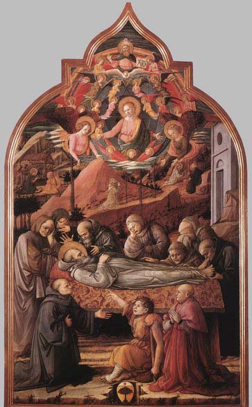 Funeral of St Jerome